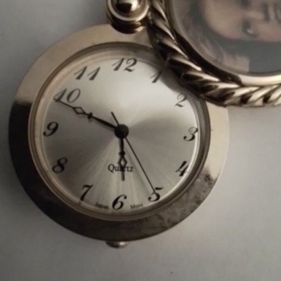 Pendant Wach Raphael's Thinking Cherub 30" Chain Vintage Seiko Si Pl4 - Picture 6 of 7